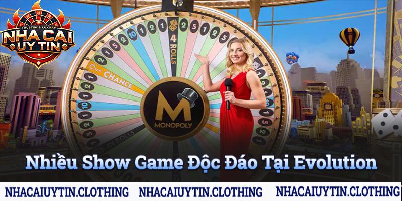 EVO mang đến nhiều game show độc đáo